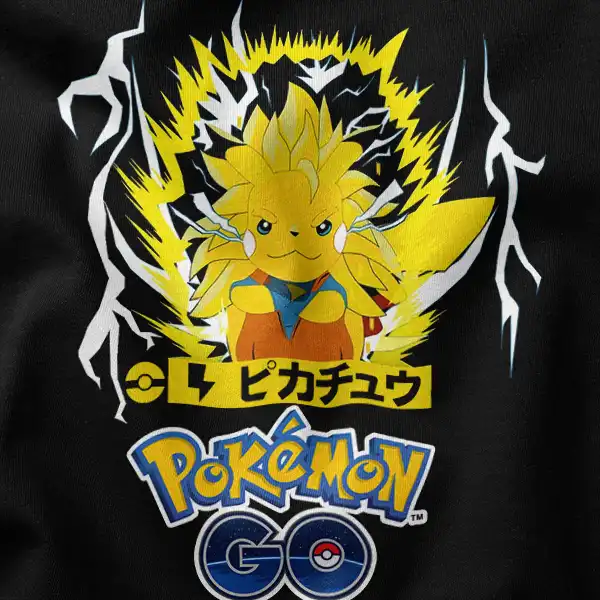 Pika-Z Warriors Pikachu Super Saiyan T-Shirt