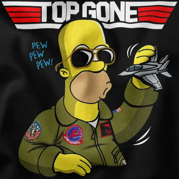 A Springfield Takeoff Homer Maverick Graphic Merch