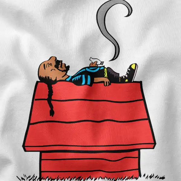 Snoop Dogg Vibes in Snoopy Graphic Merch