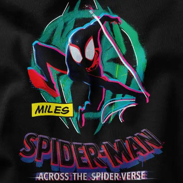 Into the Spider-Verse Miles Morales T-Shirt T-Shirt