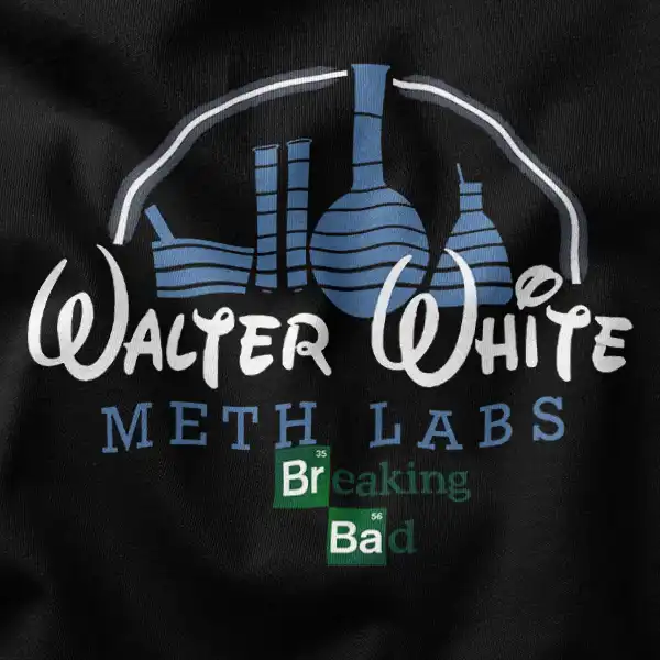 Walter White Meth Labs Disney Graphic Merch