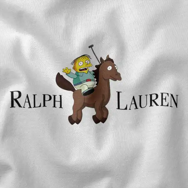 Riding Ralph Wiggum Stranger Danger T-Shirt