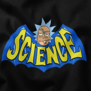 The Batman Science Man Rick Morty Graphic Merch