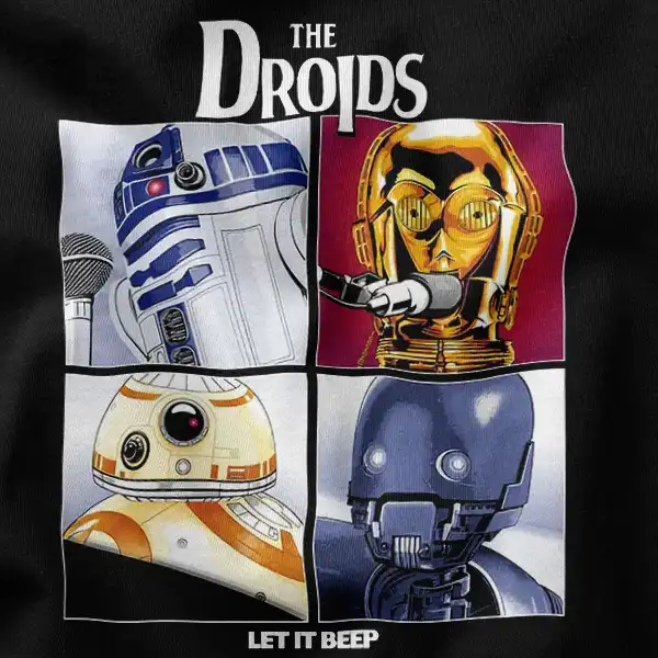 The Droids of Star Wars Beeb Graphic Merch