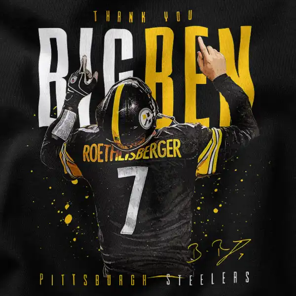Steeler Nation Tribute Ben Roethlisberger T-Shirt