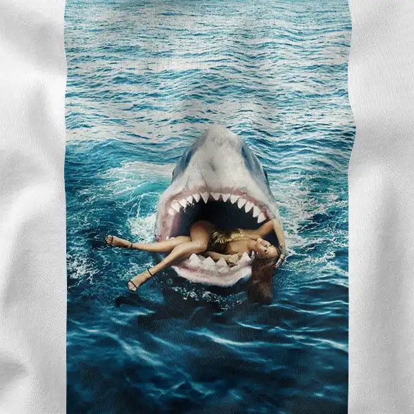 Dive into the Beat Rihanna Jaws T-Shirt