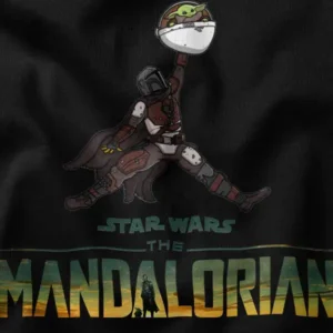 Mando and Grogu Season 3 Parody Air Jordan Graphic Merch