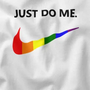 Just Do Me Pride Rainbow Graphic Merch