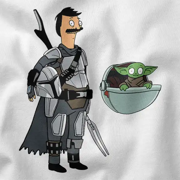 Bob Belcher Fett Cartoon Graphic Merch
