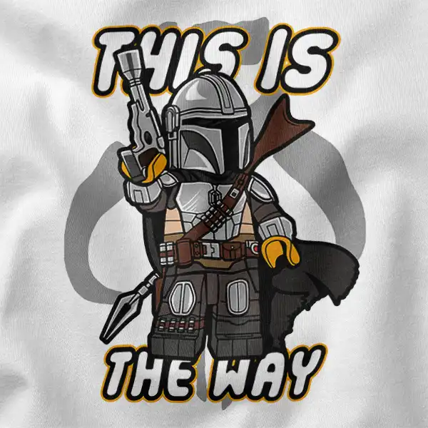 Lego Mando This Is The Way Graphic Merch
