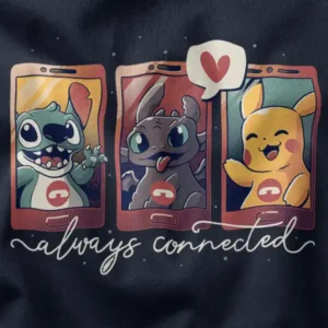 Magical Mischief Stitch Toothless Character Graphic Merch