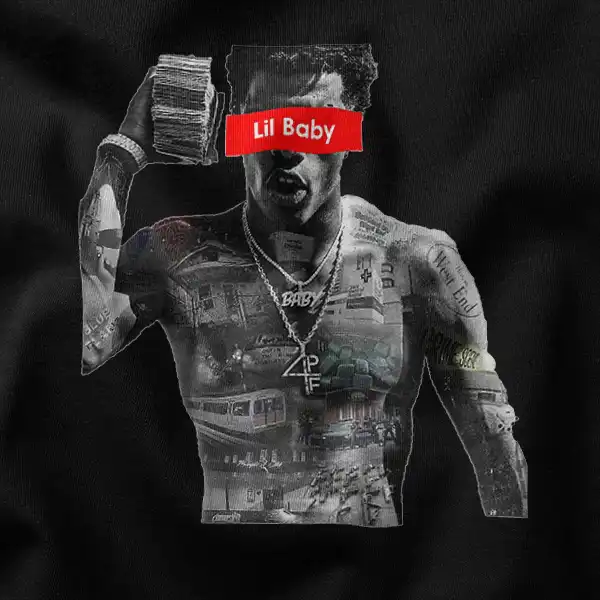 Lil Baby Drip to Concert Money Graphic Apparel