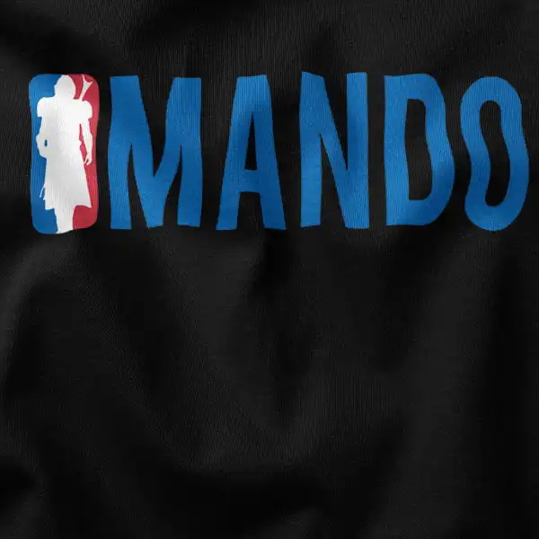Mando NBA Season 3 Basketball Logo Graphic Apparel