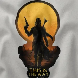Sunset Mandalorian Concept Art Graphic Apparel