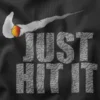 Just Hit It Parody Nike Graphic Merch