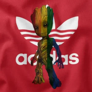 Baby Groot Adidas Graphic Apparel