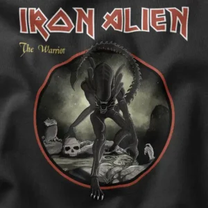 Movie Iron Alien Metal Album Graphic Merch