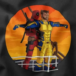Deadpool Wolverine Titanic Parody Graphic Apparel