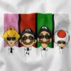 Reservoir Dogs Mario Bros Characters Graphic Apparel