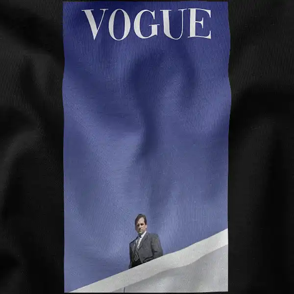 Office Michael Scott Vogue Parody Graphic Merch