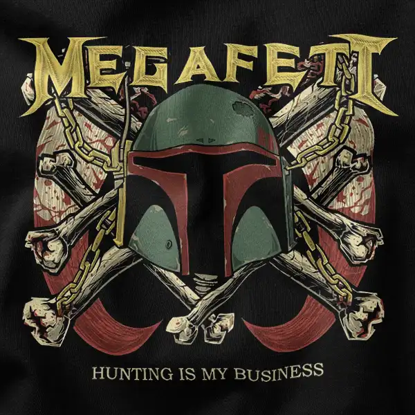 MegaFett Helmet Mascot Graphic Merch