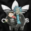 Rick Morty Funny Superstar Parody Adidas Graphic Merch