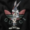 Original Bugs Bunny Gucci Parody Adidas Graphic Apparel