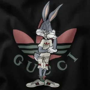 Original Bugs Bunny Gucci Parody Adidas Graphic Apparel