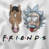 Bojack And Rick Sanchez Portal Graphic Merch