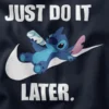 Just Do It Later Stitch Graphic Apparel