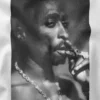 Tupac Shakur Smoke Graphic Apparel