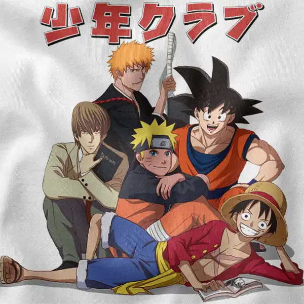 Luffy and Friends Shonen Jump Anime Graphic Apparel