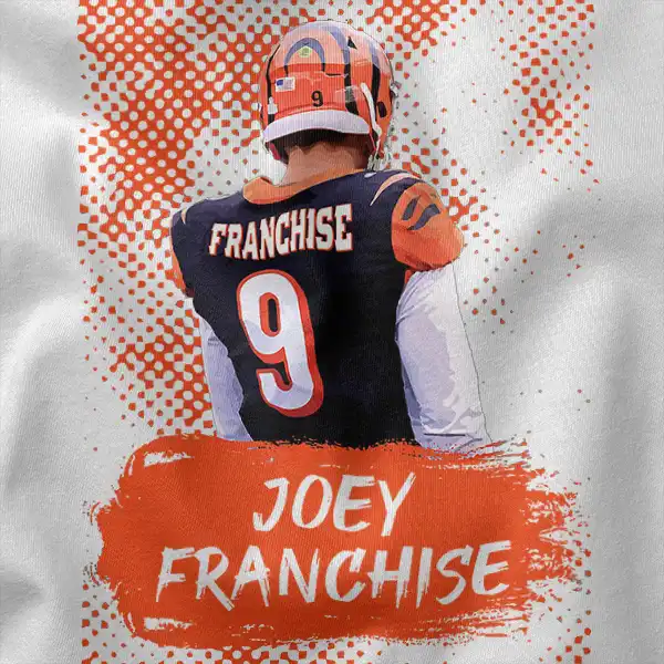 Joe Burrow The Franchise Football T-Shirt