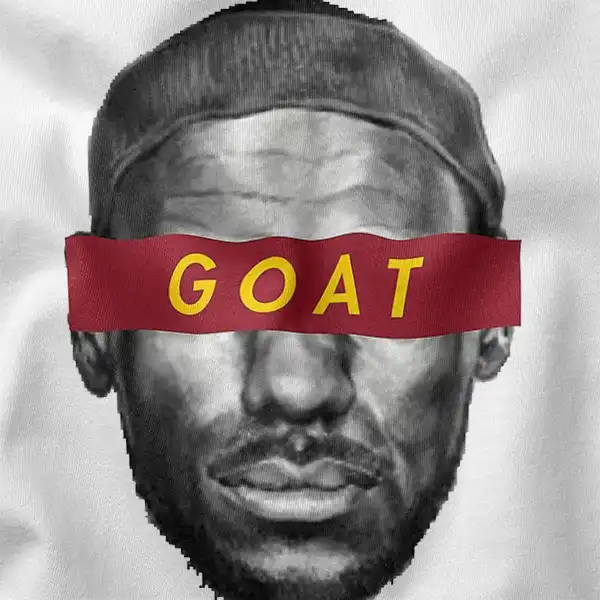 Face Lebron James Goat Jokes Graphic Apparel