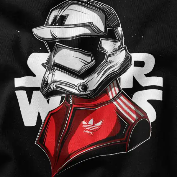 Galactic Adidas Stormtrooper T-Shirt