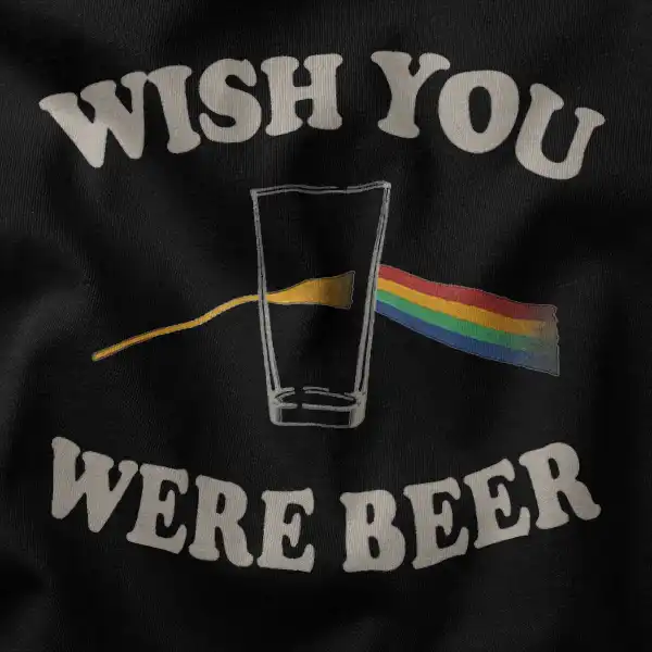 Pink Freud Wish You Were Beer Graphic Merch