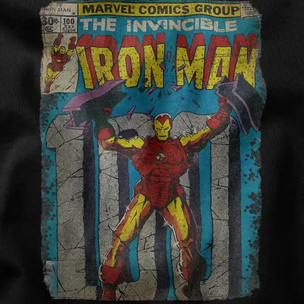 Vintage The Invincible Iron Man Graphic Merch