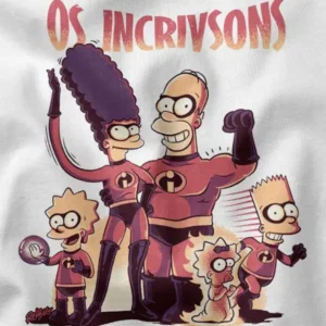 Os Incriysons Simpsons Incredibles Graphic Apparel