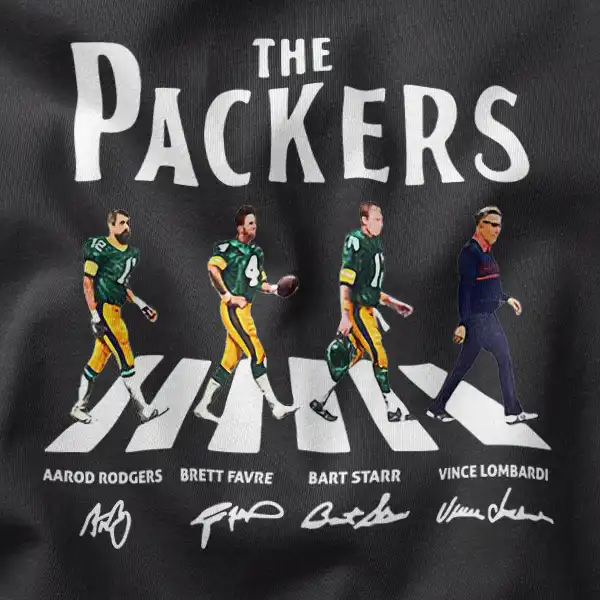 The Packers Abbey Parody Graphic Merch