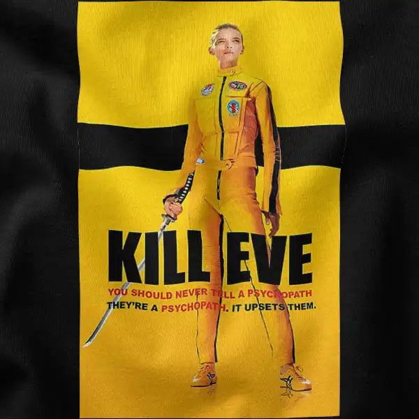 Killing Eve Meets Kill Bill Graphic Merch