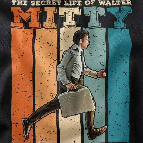 Secret Life of Walter Mitty Quotes Art Graphic Apparel