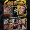 Nicolas Cage Street Fighter 6 Graphic Merch