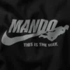 Mando This Is The Way Swoosh Graphic Merch