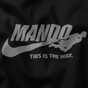 Mando This Is The Way Swoosh Graphic Merch