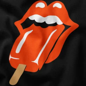 Lollipop Tongue and lips Rolling Stone Graphic Merch
