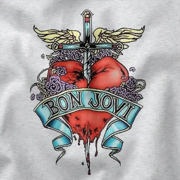 Ultimate Collection Heart Bon Jovi Graphic Merch