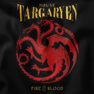 Dragons House Targaryen Fire Graphic Apparel