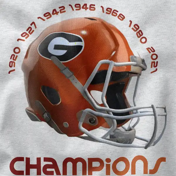 Helmet Champions Georgia Bulldogs Gear T-Shirt