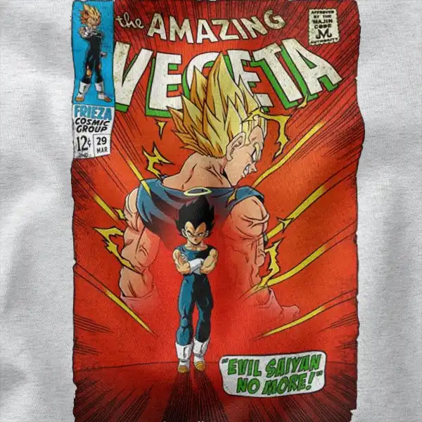 The Amazing Super Vegeta Graphic Apparel