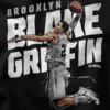 Epic Blake Griffin Dunk Fan Art Graphic Merch